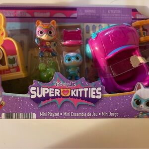 Disney Super Kitties Action Set - Pink and Blue